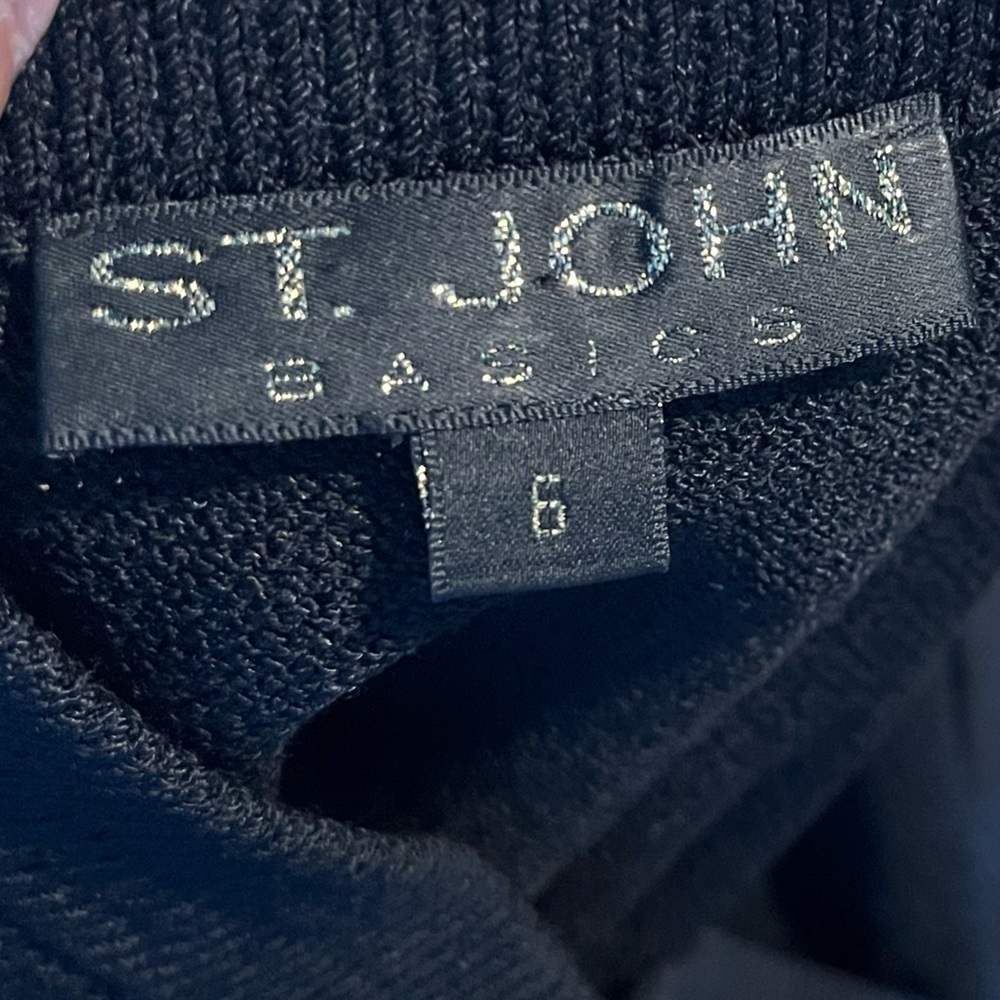 St. John Navy Blue Midi Skirt - Picture 3 of 6